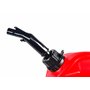 Bike It Jerrican à essence avec contrôle du débit - 10 l - Versement facile avec système d'arrêt automatique et anti-fuite