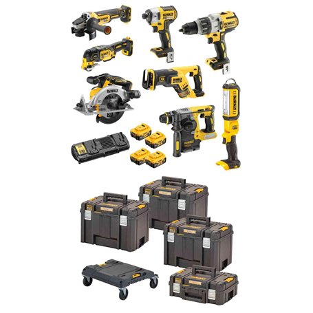 Dewalt Battery Combo Pack DCK853P4T-QW 18V 5Ah Including DCD996