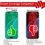 TECHGEAR [3 Pack] Protection Écran pour Galaxy S7 Edge [ghostSHIELD] Film de Protection Souple en TPU avec Protection Totale de 
