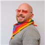 TRIXES Bandena arc-en-Ciel - Cadeaux arc-en-Ciel -LGBTQA+ - Bandana de Coton - Neckerchief Multicolore - Accessoires de Fierté –
