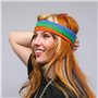 TRIXES Bandena arc-en-Ciel - Cadeaux arc-en-Ciel -LGBTQA+ - Bandana de Coton - Neckerchief Multicolore - Accessoires de Fierté –