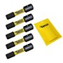 5 x SabreCut SCRH532_5 32 mm H5 Hex Magnétique Impact Tournevis Embouts Set Single End Heavy Duty Compatible avec Dewalt Milwauk