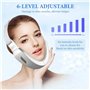 V-Face Shaping Massager électrique, 6 Modes Machine Intelligente de Visage en V avec Télécommande, Appareil Raffermissant Visage