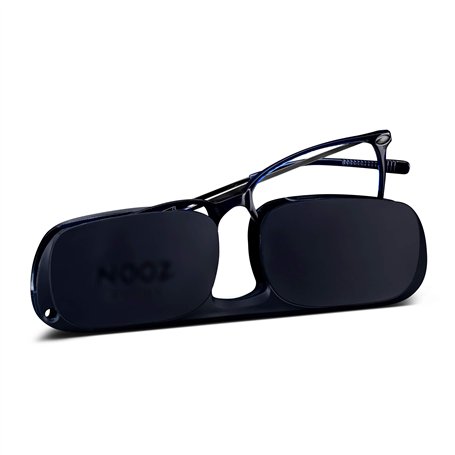 NOOZ Lunettes de Lecture - Couleur Bleu Correction +1.00 - Forme Rectangulaire - Pour Homme et Femme - Modèle Bao Collection Ess