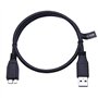 Câble USB-B Compatible avec WD Ultra Edition Exclusive/Anniversaire Premium/Air Portable/Elements Desktop Exclusif | Station Sam