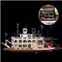 LEGO Ideas 21356 Le Bateau a Vapeur du Mississippi - Set de Construction pour Adulte