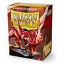 Dragon Shield ART11037 Matte Standard Size Sleeves 100pk-Ruby, Multicoloured