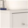 Meuble sous lavabo - Blanc - 3 tiroirs - L64 x P40 x H83 cm - IPSARION
