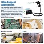 YUCHENGTECH Pistolet Antistatique Pistolet à Air Ionisant avec Générateur Haute Tension 10.0KV Aiguille Ionique Intégrée ±35V éq