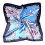 Upstore 10 Pièces Foulard Carré Femmes Carré Motif dImpression Satin de Soie Cheveux Bandeau Mouchoir Echarpe Carré Écharpe de t