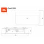 JBL Club A5055 5-Canal Amplificateur (4X 45W + 1x 500W)