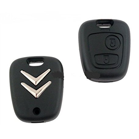 TELECOMMANDE PLIP Coque Citroen CLE C1 C2 C3 C4 C5 2 Boutons Logo fournit