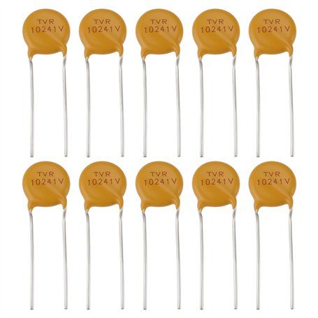 Be In Your Mind Lot de 10 varistances à oxyde métallique TVR10241V 240V 150AC 200DC Compatible avec protection contre les surten