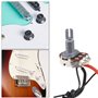 The Lord of the Tools Kit de Câblage de Guitare Compatible avec LP Guitare Électrique Interrupteur à Bascule 3 Voies 2 Volume 2