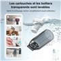 Linterngo Aspirateur à Main, 17000PA Aspirateur à Main sans Fil, 3 Vitesses réglables, Rechargeable, Portable et léger, pour la