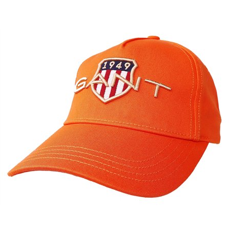 GANT Archive Shield Casquette de baseball en coton Orange Taille unique