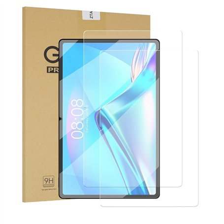 ZTAOOPOU (2 Pièces Verre Trempé Pour Blackview Tab 30 WIFI (10.1") Protection Écran HD Transparent Film Protecteur d'écran Black