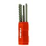 HILTI #2151505 TE-CX Lot de 6 forets M1 SDS Plus 5-12 mm pour béton