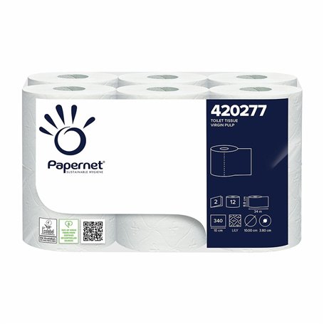 Papier Toilette Papernet 420277 (12 Unités)