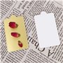 Mini Papier doré gâteau Carton 100 PCS Rectangle Mousse Cake Boards Cake Base décorative Cupcake pâtisserie Dessert Affiche Plat
