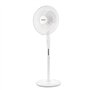 Taurus Greco 16CR Pure Ventilateur sur Pied 45W Oscillation Inclinaison Manuelle 3 Pales de 40cm 3 Vitesses Hauteur Réglable Fon