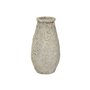 Vase Home ESPRIT Gris Terre cuite 25 x 25 x 51 cm