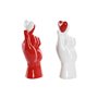 Figurine Décorative Home ESPRIT Blanc Rouge Main 12 x 8