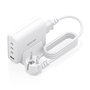 Chargeur sans fil Aisens ASCH-140W4P055-W Blanc 140 W