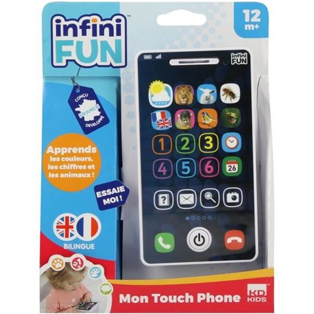 Téléphone Jouet - KD - Mon Touch Phone - Apprentissage ludique grâce aux différents modes de jeu