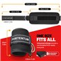 PORTENTUM Sangle Cheville Musculation Poulie (2 unités) - Ankle Straps pour Sport, Kickback, Entraînement des Fessiers - Accesso