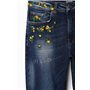Desigual Woman Denim Long Trouser Jeans, Bleu, 40 Femme