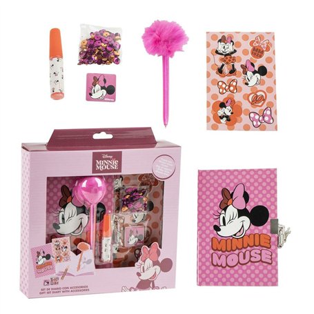 Agenda avec accessoires Minnie Mouse