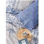 Parure de lit - 1 housse de couette 220 x 240 cm + 2 taies d'oreiller 60 x 60 cm - 100% coton ranforcé - Bleu