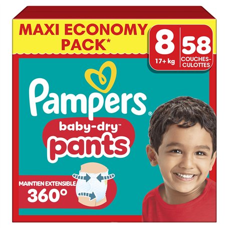 Pampers Baby Dry Pants Taille 8