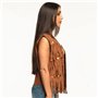 Boland 44521 Hippie Gilet pour adulte Marron Taille M/L