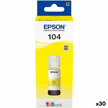 Recharge d'encre Epson 104 Jaune