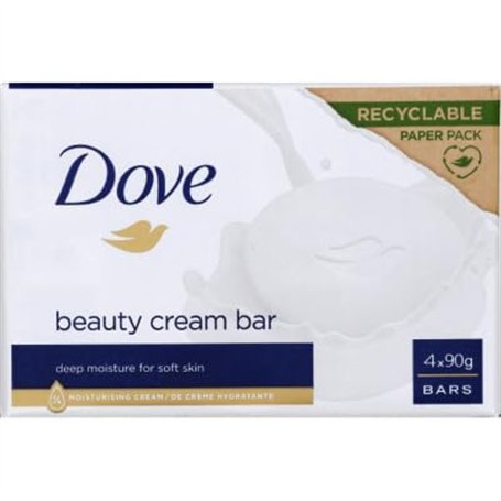Dove Savon solide original hydratant - Le paquet de 4x90g