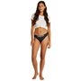 Calvin Klein Bas de Bikini Femme avec Ceinture Emblématique, Noir (Pvh Black), M