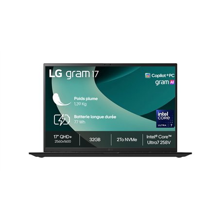 LG Gram 17Z90TL-G.AU8BF - PC Portable 17" 1389g