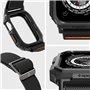 Spigen Lite Fit Pro Coque et Bracelet pour Apple Watch Series 9/8/7 45 mm - Noir Mat