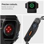 Spigen Lite Fit Pro Coque et Bracelet pour Apple Watch Series 9/8/7 45 mm - Noir Mat
