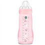 Biberon - MAM BABY - Easy Active - +6 mois - 330 ml - Tétine débit X - Berry