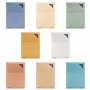 ÖKI Lot de 8 dossiers de fenêtre pastel en papier avec fenêtre - En matières premières renouvelables - 90 g/m² - Format A4 (220 