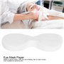 Papier de Masque pour les Yeux 600 Pièces, Papier de Masque pour les Yeux Ultra-mince en Coton Jetable Feuille de Masque pour le