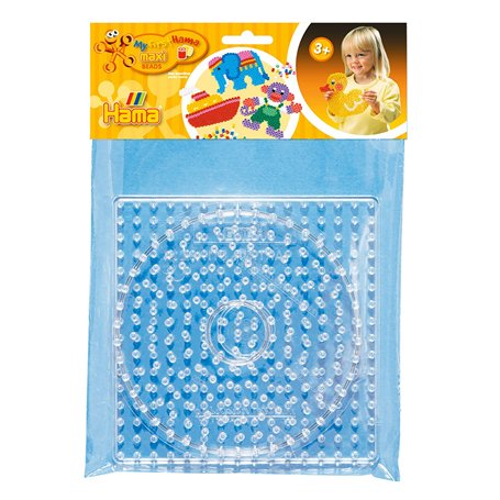 Hama - 8263 - Loisir Créatif - Maxi Sachet Mm - Plaque Carrée et Ronde