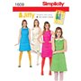 Simplicity Patron de Couture 1609 : Robe Vintage des années 1960