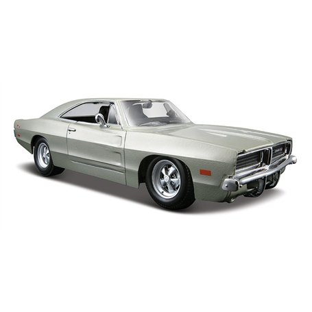 Maisto - 31256bl - Véhicule Miniature - Modèle À L'échelle - Dodge Challenger R/t - 1969 - Echelle 1/24-Coloris aléatoire