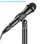 Neewer Microphone Dynamique Cardioïde avec Câble Mâle XLR à Femelle XLR, Construction Métallique Rigide pour Pickup Professionne