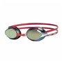 Lunettes de bain Zoggs Racer Titanium Rouge Taille unique