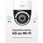 eufy Security Camera Surveillance WiFi 4G LTE Cam S330, 4K UHD Inclinaison panoramique, Alimentation Solaire sans Fil par Pannea